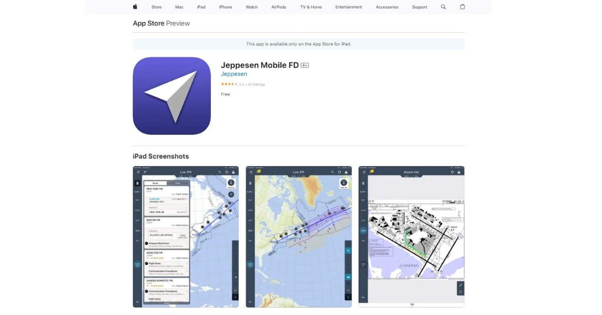 Jeppesen Mobile FD