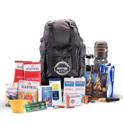 Sustain Supply Co. Premium Emergency Survival Bag/Kit