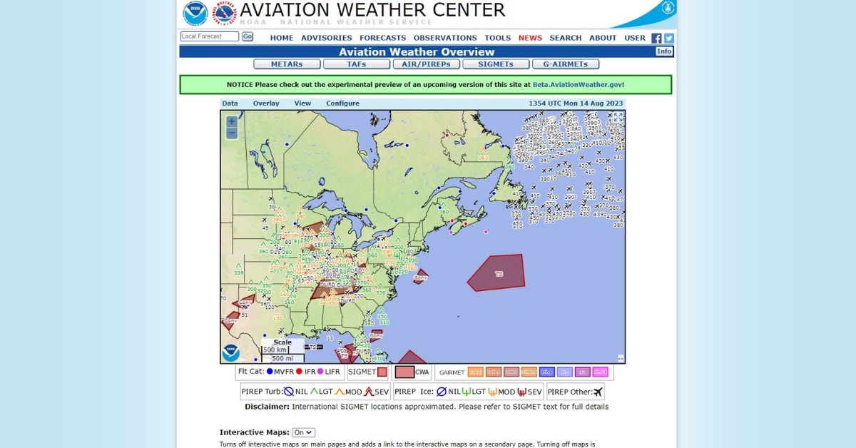 Aviation Weather Center