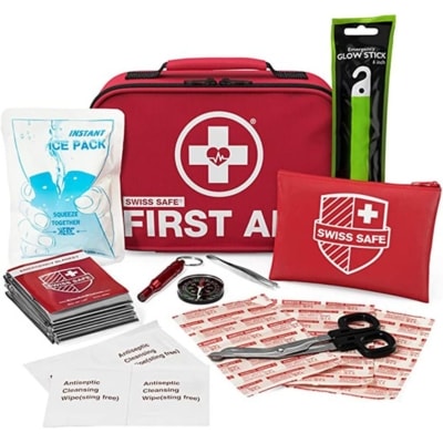 Swiss Safe 2-in-1 First Aid Kit
